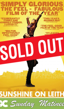 Sunday Matinee: Sunshine on Leith (PG)