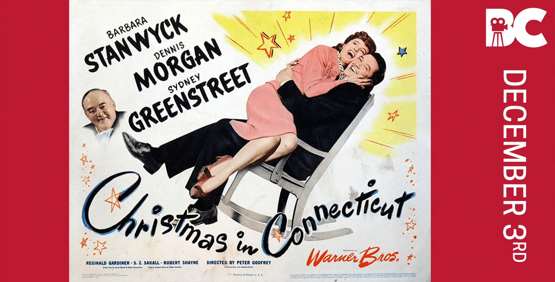 Film Thursday – Christmas in Connecticut (1945, A)