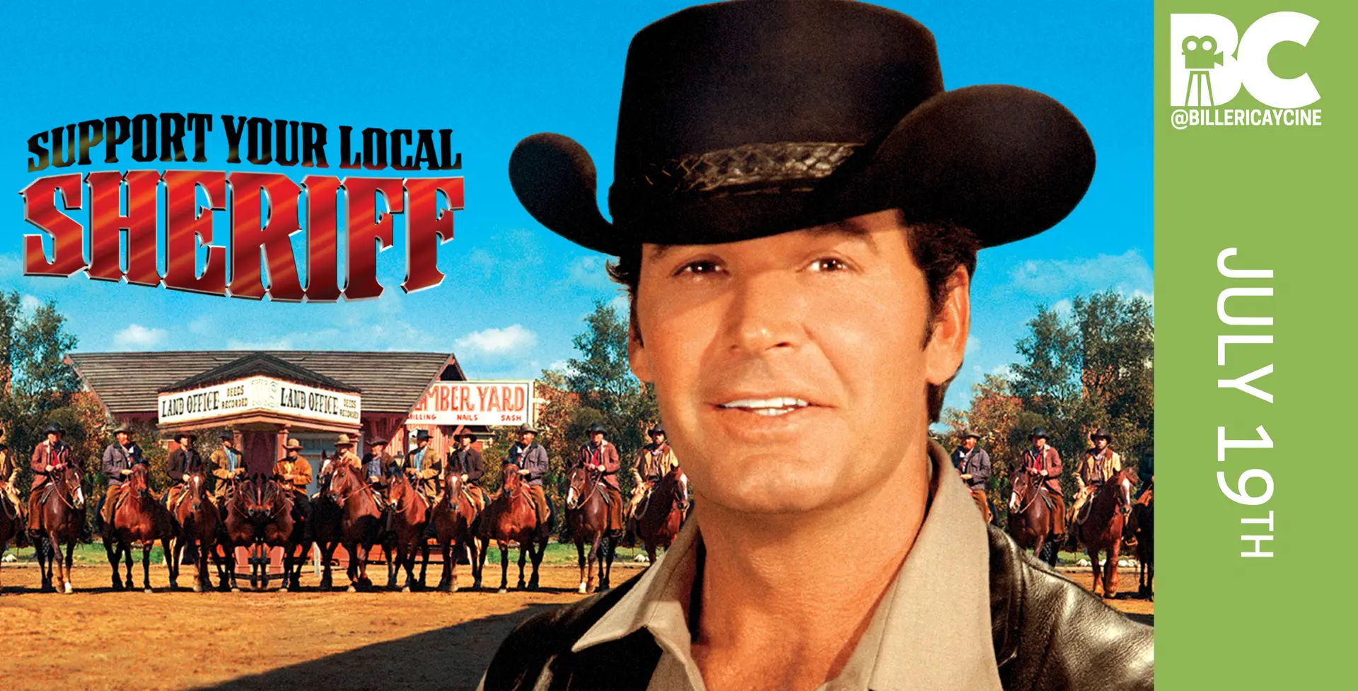 Sunday Matinee: Support your local Sheriff (PG)