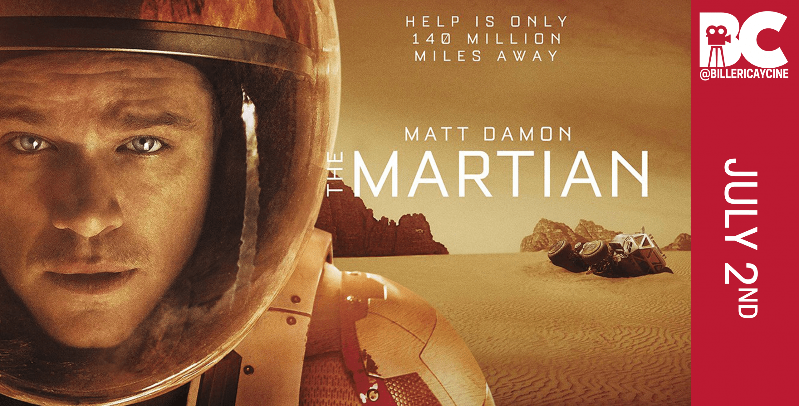 Film Thursday: The Martian (2015, 12A)